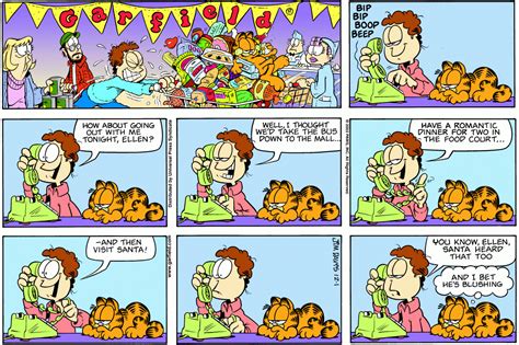 Garfield Comics Strips