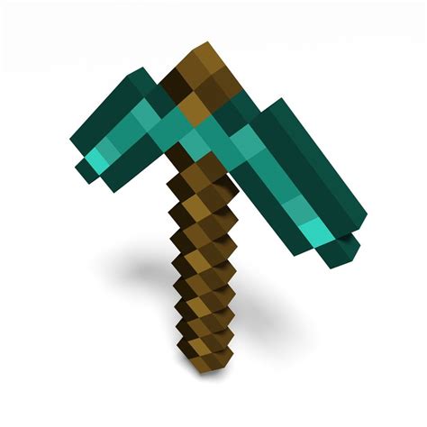 Minecraft Weapons And Tools 3d Model 40 3ds Obj Fbx Max Free3d