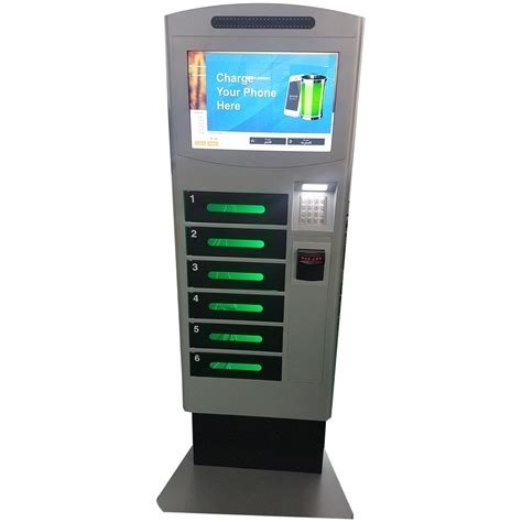 Library Indoor Model Cell Phone Charging Lockers Mobile Charging