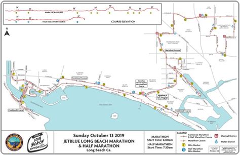 Long Beach Marathon Map Tulsa Zip Code Map
