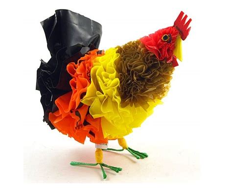 Unique Unusual Or Interesting Chicken Made Out Of