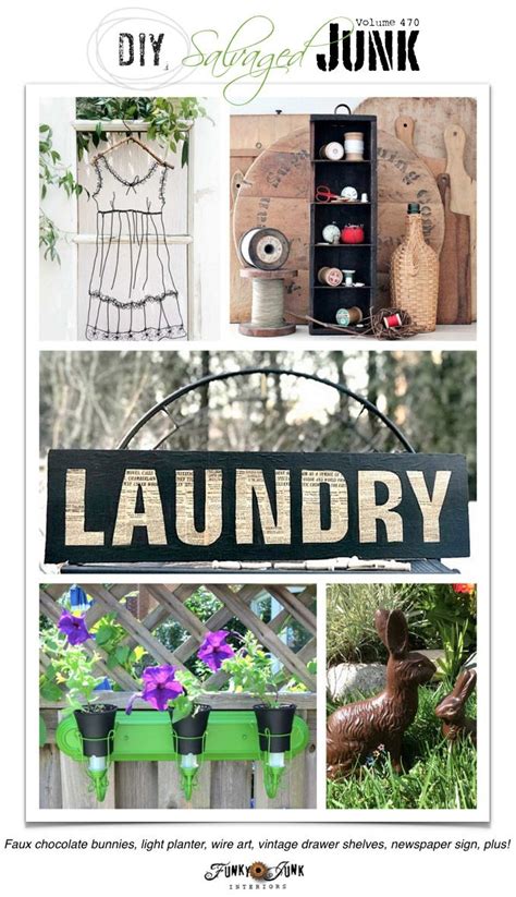 Link Up Your New Up Cycled Projects To Diy Salvaged Junk Projects 470