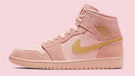 Blush Hues Cover The Air Jordan 1 In Coral And Gold The Sole Supplier