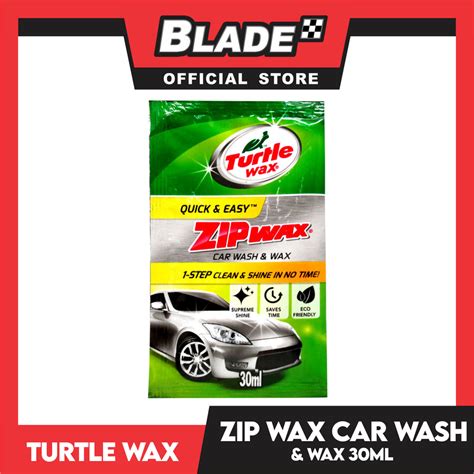 Turtle Wax Zip Wax Car Wash And Wax Quick And Easy 30ml Bladeph