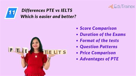 PTE Vs IELTS Compare Which Is Easy Better Score Price Pattern Edutrainex YouTube