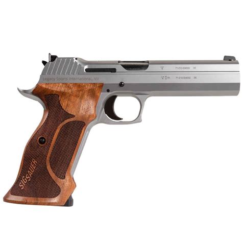 Sig Sauer Germany P210 Super Target 9mm Luger 5in Stainless Pistol 8