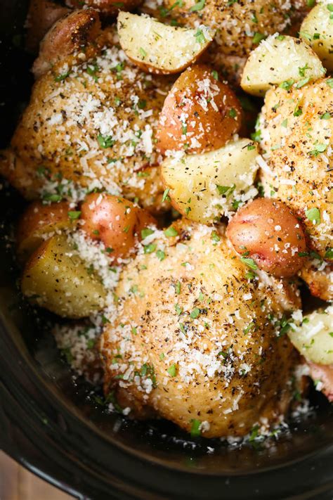 Ic Friendly Recipes Slow Cooker Garlic Parmesan Chicken
