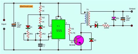 7 Ideas Of 555 DC Boost Converter Circuits Diagram Circuit Diagram