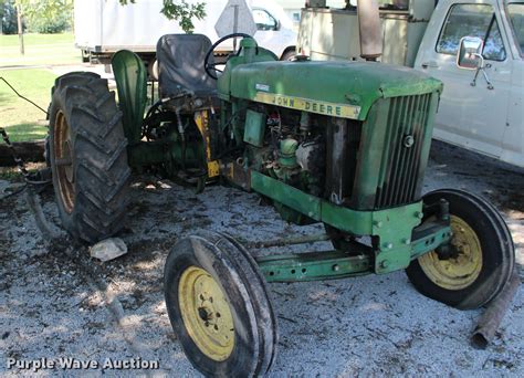 John Deere 1010 Tractor In Cedar Vale Ks Item Bu9769 Sold Purple Wave