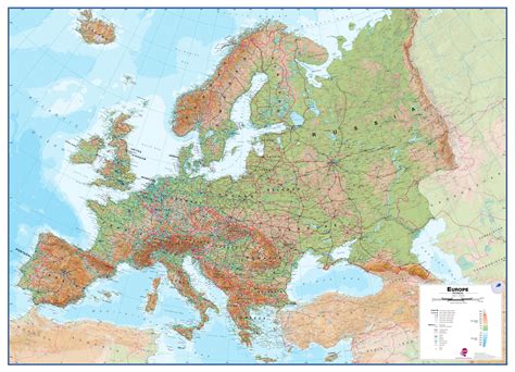 Europakarte zum ausmalen pdf 1ausmalbildercom. EUROPAKARTE PHYSISCH PDF