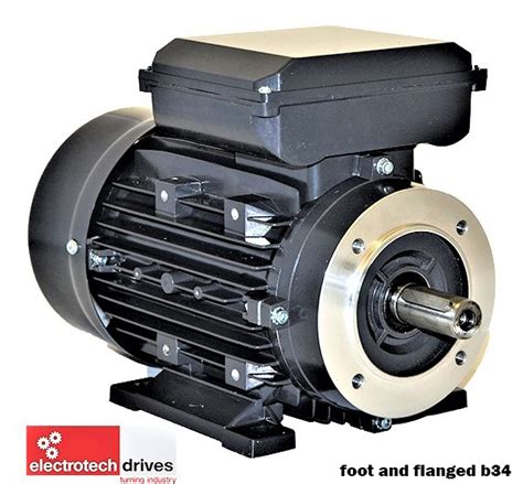 Single Phase 240v Electric Motor Foot Flange And Face Options1400rpm