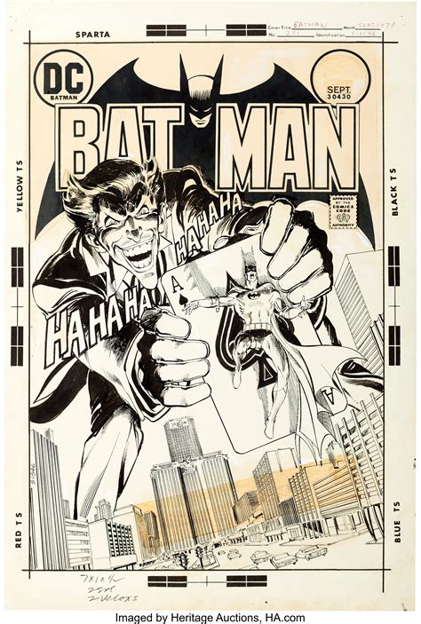 Neal Adams Original Batman 251 Cover Art Sells For 600000 13th