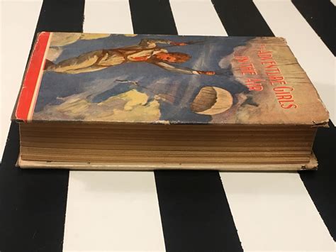 The Adventure Girls In The Air By Clair Blank 1936 Hardcover Book