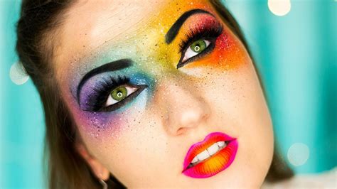 Maxresdefault Rainbow Eye Makeup Bright Makeup Carnival Makeup