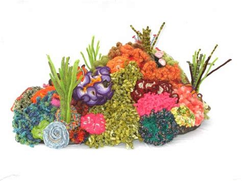 Creating Crochet Coral Reefs Coral Reef Art Crochet Coral Reef