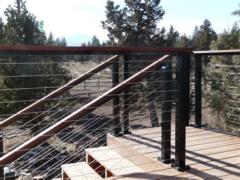 Check spelling or type a new query. Black Aluminum Cable Railing Systems - Contemporary ...