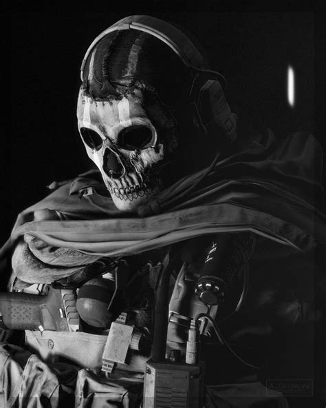 Ghost Poster By Dinostoar Ghost Call Of Duty Ghosts Ghost Papa
