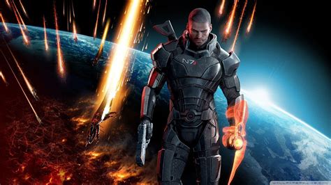 13 Mass Effect Amoled Wallpaper Background