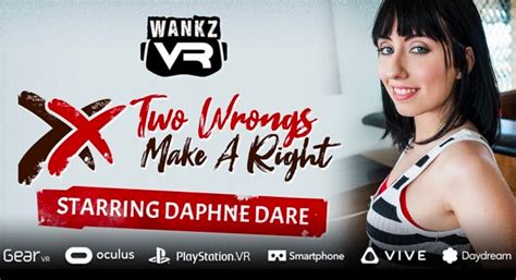 Daphne Dare Gets Revenge In Wankzvr S Newest Adult Vr Scene Virtual Reality Reporter