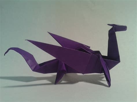 Origami Como Hacer De Forma Sencilla Un Dragón De Orrigami