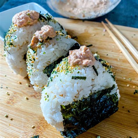 Spicy Tuna Onigiri Japanese Rice Balls Farah J Eats
