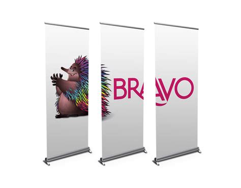 Pull Up Banners Retractable Banner Stands Bravo Print