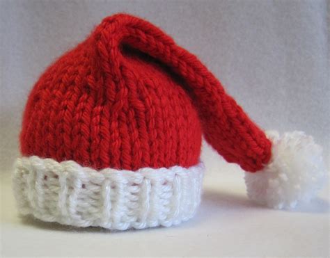 Modèle Tricot Bonnet Pere Noel