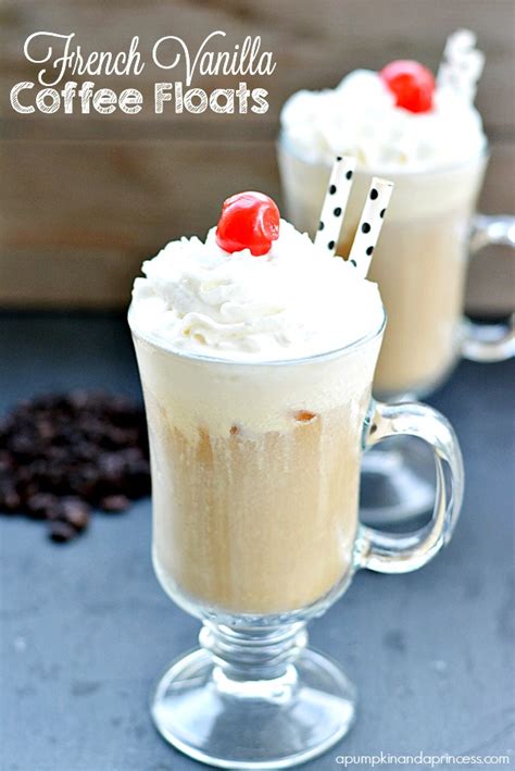 It's very easy to prepare at home and perfect for summer. French Vanilla Coffee Float - A Pumpkin And A Princess