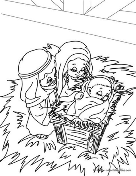 Moroni appears to joseph smith in his room. Mary, joseph and jesus coloring pages - Hellokids.com