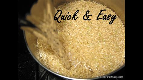 After you've simmered your brown rice, do not skip the resting step! How to Cook Brown Rice With Easy Step By Step Instructions ...