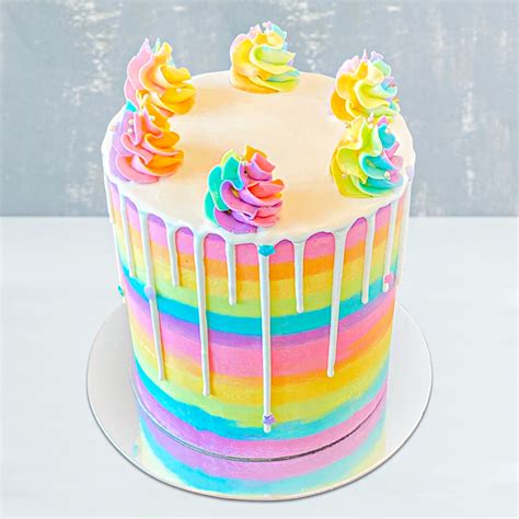 Fairy Creamy Rainbow Cake Winni
