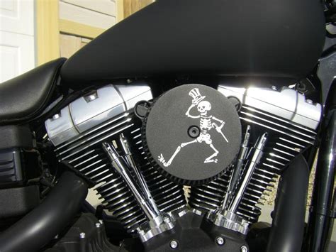 High quality chrome billet aluminum cone spike air cleaner kit,features an aggressive look and performance gain,360 degree slotted spike cover,washable filter,generic brand filter can be replaced with a k. Custom Air Cleaner Cover - Harley Davidson Forums