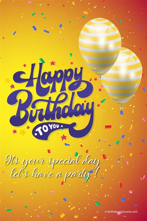 Its Your Special Day Image Birthday Wish Cards Birthday Wishes