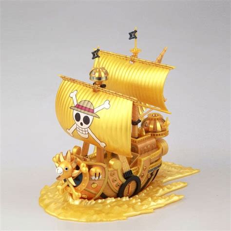 Thousand Sunny Gold One Piece Ship Model Kit Shopee Philippines