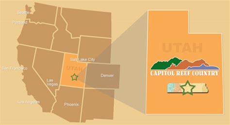 Capitol reef is a national park comprising 378 square miles of sandstone canyons, ridges, buttes, and monoliths. Maps | Capitol Reef Country