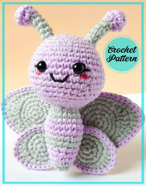 Ellie The Butterfly Amigurumi Crochet Free Pattern Amigurumi Free