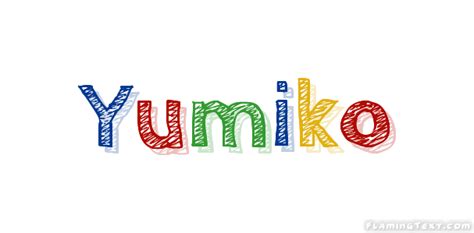 Yumiko Logo Herramienta De Diseño De Nombres Gratis De Flaming Text