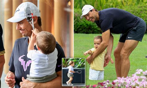 Rafael Nadal In Heartwarming Scenes With His Baby Son In Australia