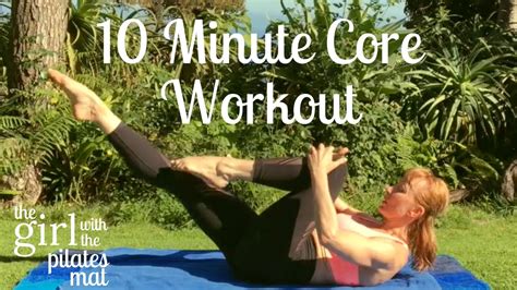 Minute Core Abs Pilates Workout At Home No Equipment Needed