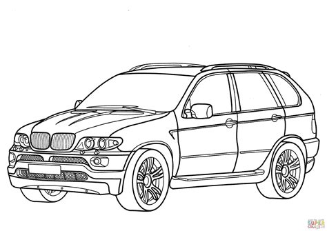 Bmw X5 Coloring Page Cars Coloring Pages Coloring Pages Bmw X5