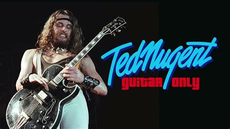 Ted Nugent Stranglehold Only Guitar Original Track 1975 Youtube