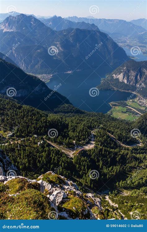 Beautiful Alps View From Dachstein Mountain 5 Fingers Viewing Platform