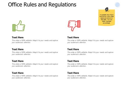 Office Rules And Regulations Marketing Ppt Powerpoint Presentation Portfolio Summary Graphics