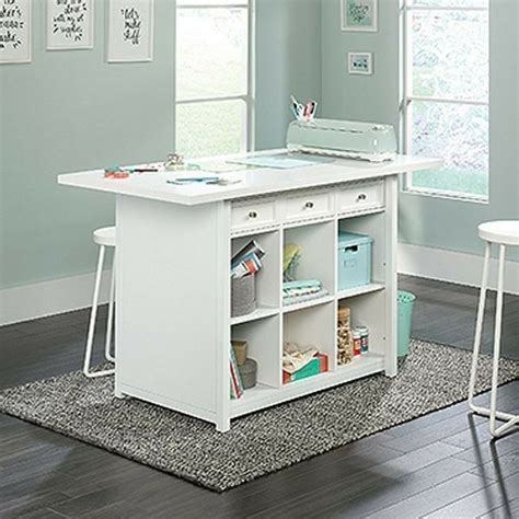 You know how easy it is. Adult Craft Table White Stain Resistant Work Table w ...