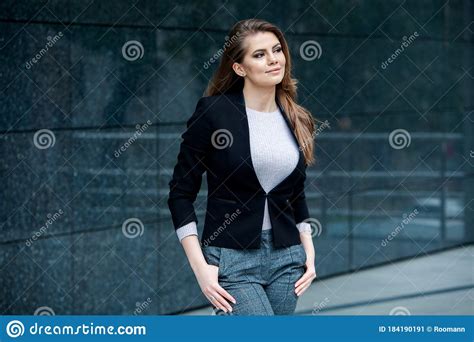 Russian Business Lady Female Business Leader Concept Portrait Of Successful Business Woman