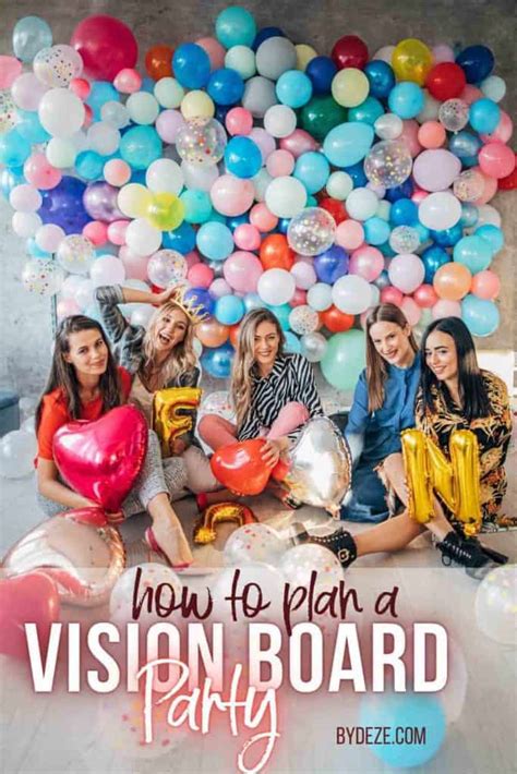 How To Host An Epic Vision Board Party
