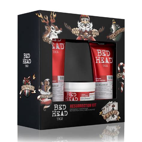 TIGI Bed Head Resurrection Shampoo Conditioner And Mask Gift Set