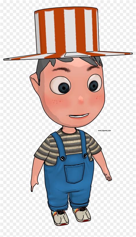 Cartoon Boy With Hat Clipart Png Cartoon Transparent Png 1316x2158