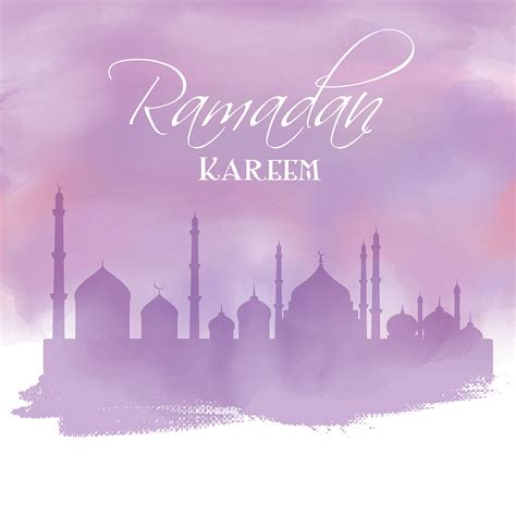 Watercolor Ramadan Background 209585 Vector Art At Vecteezy