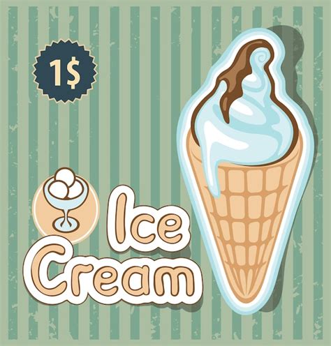 Premium Vector Ice Cream Banner